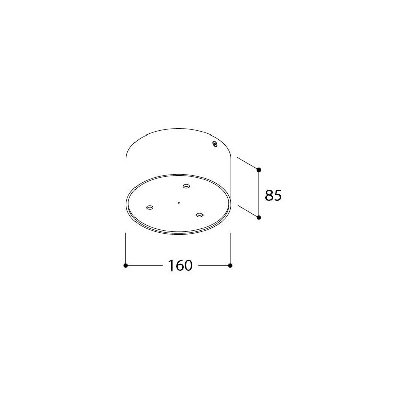TAL LIGHTING M10 BASE ROUND 3 230V