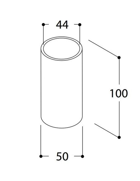 TAL MICRO OBO WC FLOORTUBE 