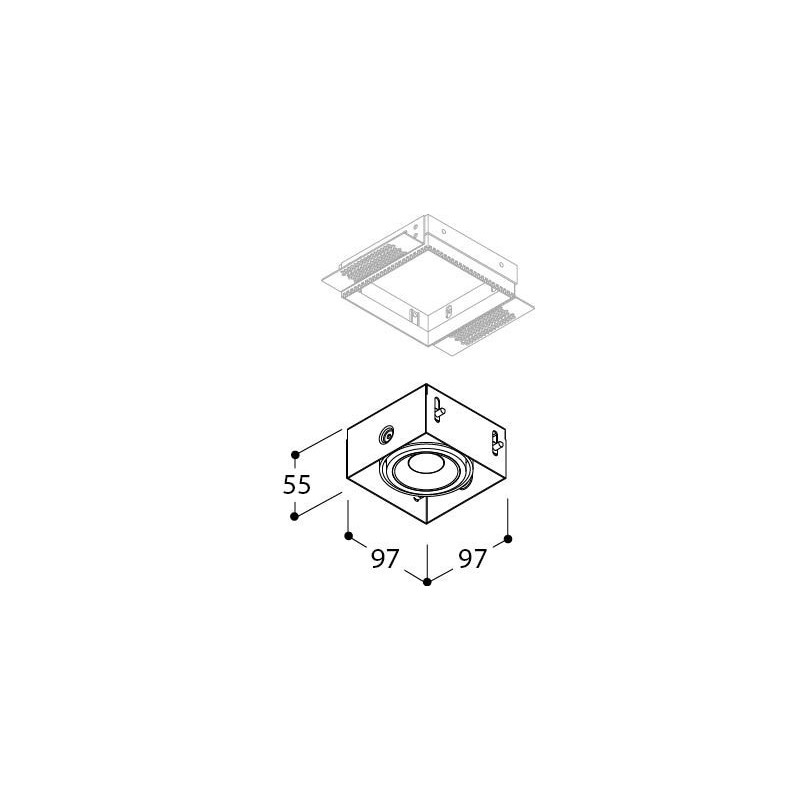 Tal Lighting MINI PROJEXXAR 1 BEAUFORT Einbaustrahler