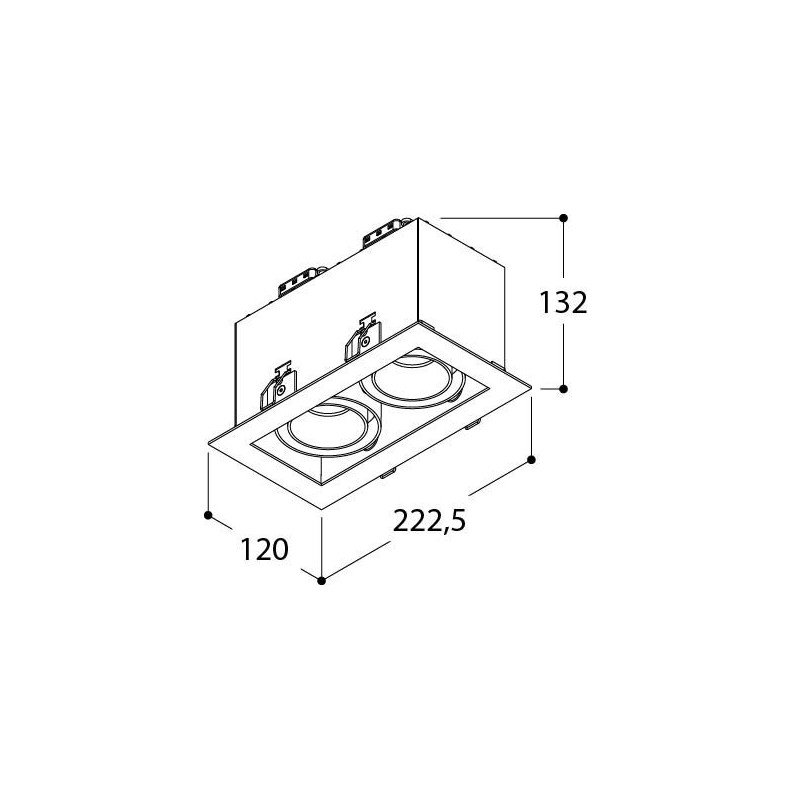 Tal Lighting MINI TOMMY 2 HALOLED Einbaustrahler