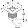 Tal Lighting MINI UBO SQUARE LUXEON M WC 180° Einbaustrahler