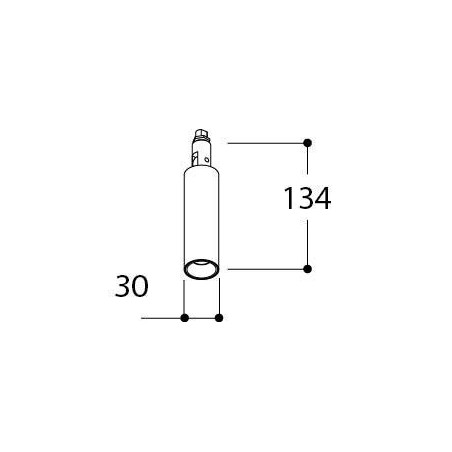 TAL NOBEL ELBOW M10 WC ceiling lamp