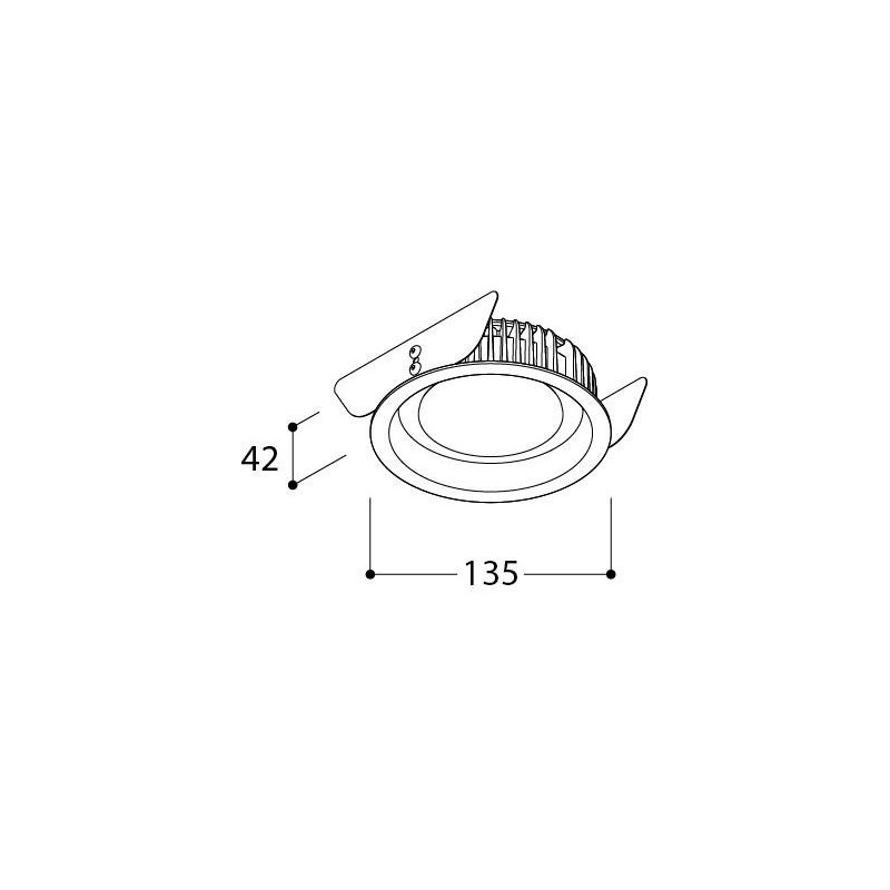 Tal Lighting ORBITAL LEAF FLOW CONTROL LOOK Einbaustrahler