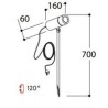 Tal PULSAR PIN Pollerleuchte