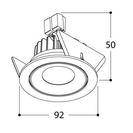 TAL SIMPLON HALOLED LEAF ceiling lamp