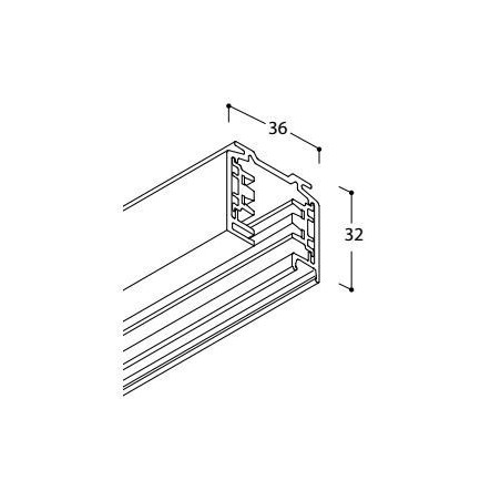 TAL SURFACE TRACK 3F - 1000MM 