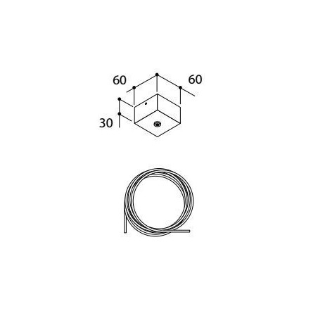 TAL SURFACE TRACK 3F - BASE + CABLE 6.2m 