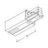 TAL LIGHTING SURFACE TRACK 3F - LIVE END - EARTH CONTACT RIGHT