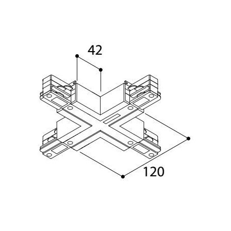 TAL SURFACE TRACK 3F - X COUPLER 