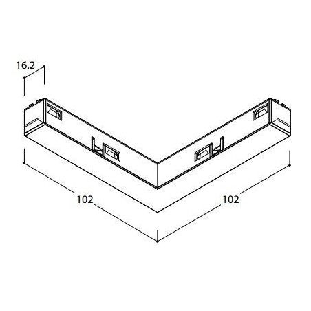 TAL TRACK 48V - CORNER COUPLER 