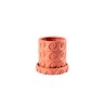Seletti Magna Graecia Terracotta Vase With Saucer - Onda