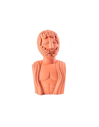 Seletti Magna Graecia Terracotta Bust Man home accessory