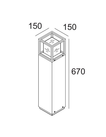 Delta Light MONTUR S P 65 LED Floor lamp