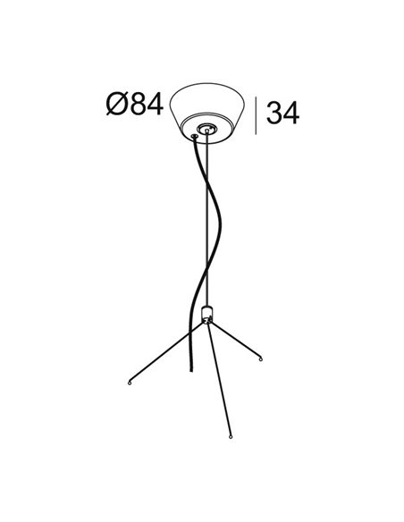 Delta Light MULTINOVA 30 SUSPENSION SET 5x0,75 3m