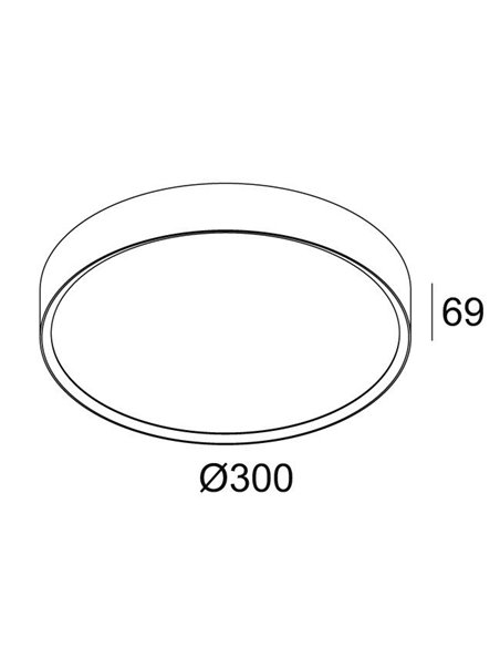 Delta Light MULTINOVA 30 TW PRISM DIM5 Recessed lamp / Ceiling lamp / Suspension lamp