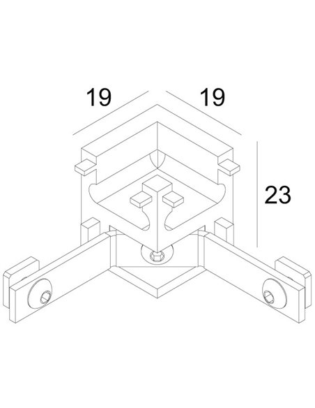 Delta Light SOLI - CORNER SET 90°