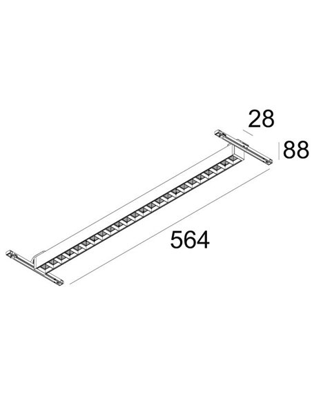 Delta Light SOLI - FORM DOWN-UP 60 1 CIRCUIT