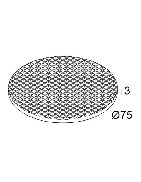 Delta Light SPREAD LENS 75