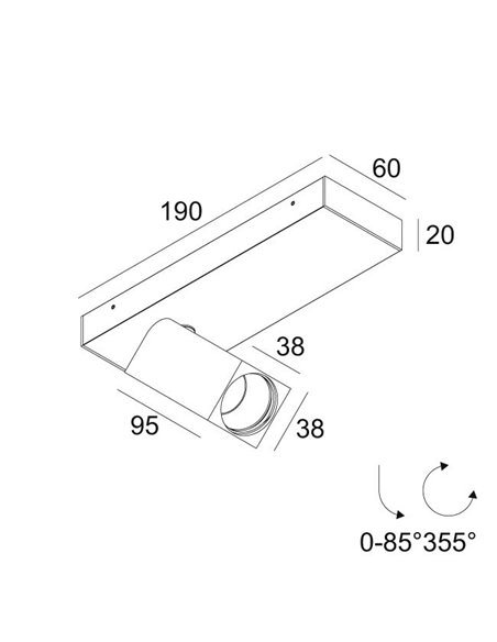 Delta Light OCTAV 39 ON 1 Ceiling lamp