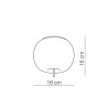 Kundalini KUSHI 16 CEILING Ceiling Light