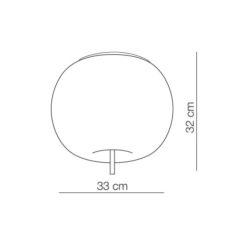 Kundalini KUSHI 33 CEILING Pendant lamp