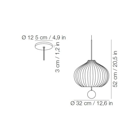 Kundalini LILLI  Pendant lamp