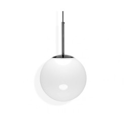 globe pendant 25cm opal