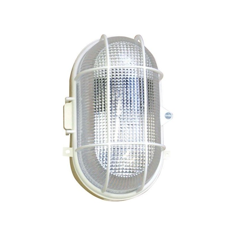 Integratech Hublot Ovaal E27 Met Voetjes Plafondlamp / Wandlamp