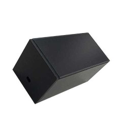 Integratech Profile SL Flat 35x35 2m black cover incl. acc.