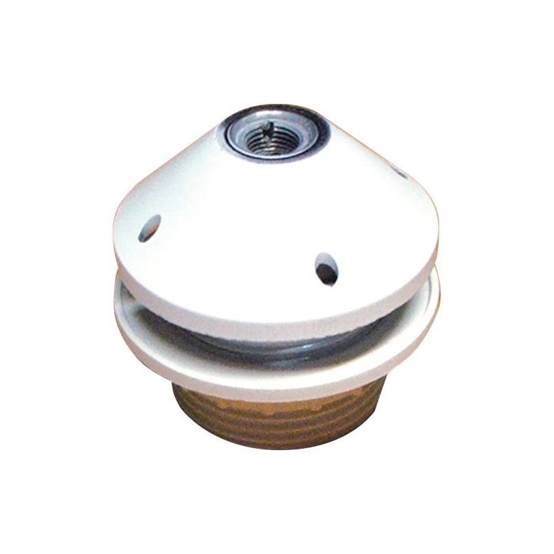 Integratech Fitting E27 Wit Met Paviljoen Draadstang 10Mm