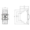 Integratech LED voeding 24VDC 30W DIN-rail