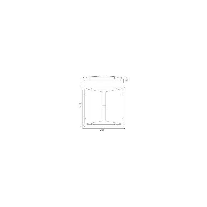 Integratech Flap voor Evolve projector 72W