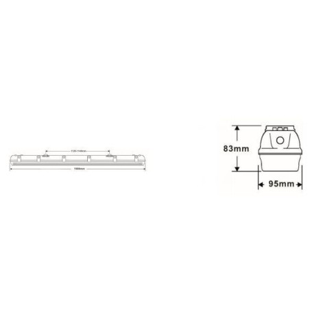Integratech HWDP 1,2m IP66 Sensor + em 3h