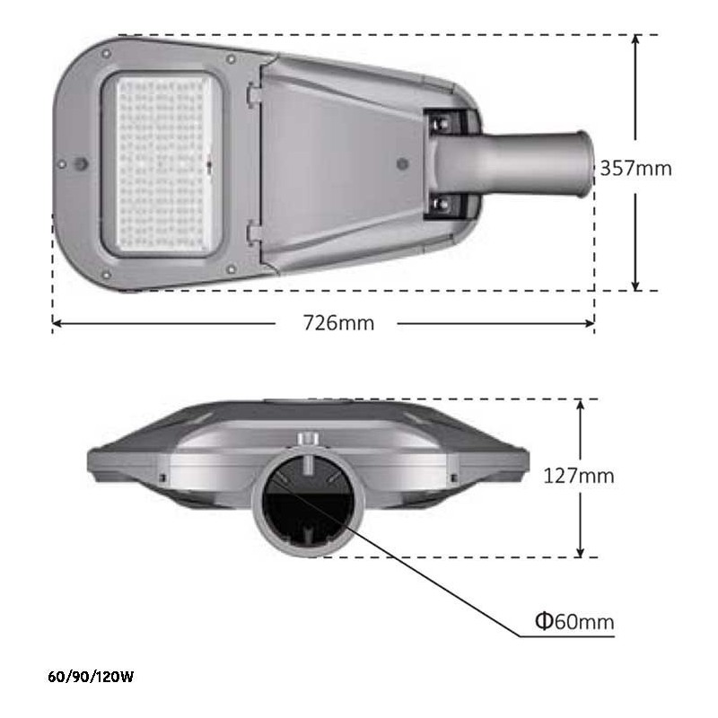 Integratech Streetlight 2018 Type 1 Pollerleuchte