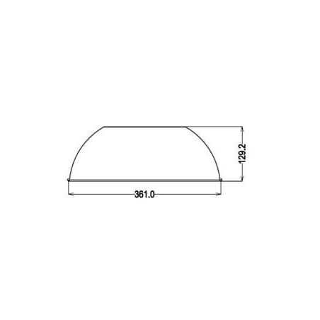 Integratech reflector 60° highbay PHB 75/100W