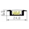 Integratech LED profiel inbouw RSL7 Complete kit