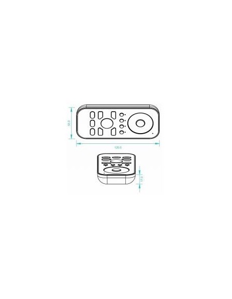 Integratech Kit afstandsbediening RF bi-color 24VDC 4 zones