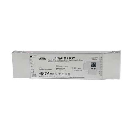 Integratech led Driver 200W DALI/Push+Triac+0/1-10V