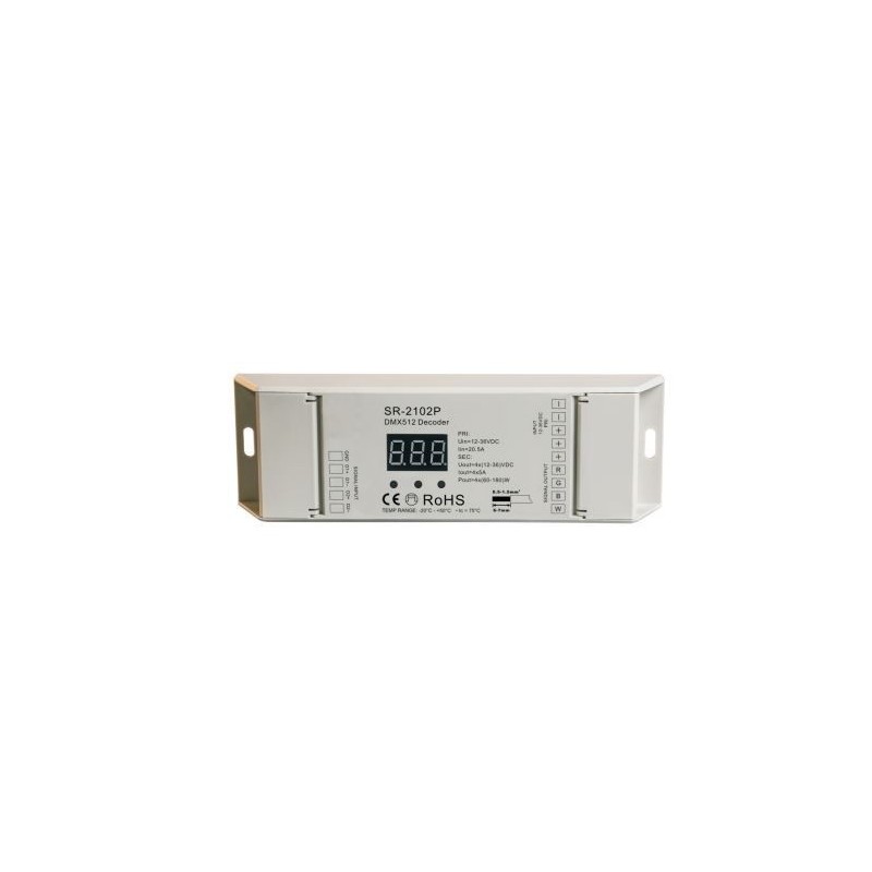 Integratech Controller DMX to PWM RGB(W) 4x5A
