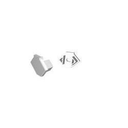 Integratech Endcap for profile OCORN with entrance