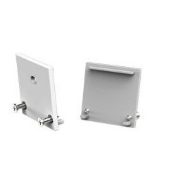 Integratech Endcap for profile PL3030 with entrance