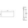 Integratech LED paneel bright Deckenlampe