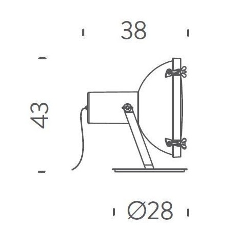 Nemo Projecteur 36 Floor lamp