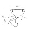 Nemo Projecteur 365 parete Wall lamp