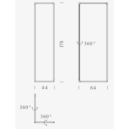 Nemo Spigolo Floor lamp