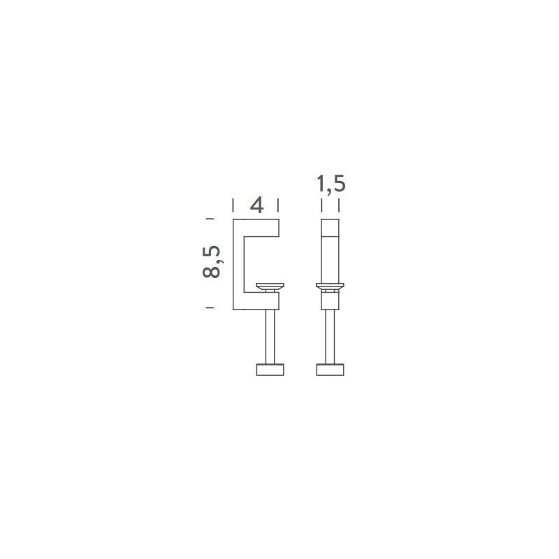 Nemo UNTITLED Accessories - Desk Clamp