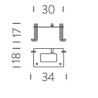 Nemo Borne Béton Petite outdoor IP44 Grondlamp