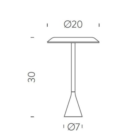 Nemo Panama mini battery Table lamp