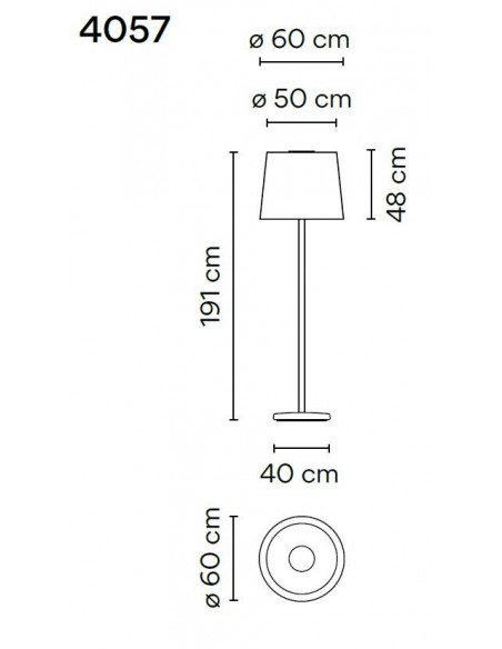 Vibia Wind 191 garden lamp