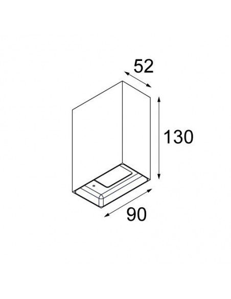 Modular Sulfer LED GI Wall lamp / Ceiling lamp